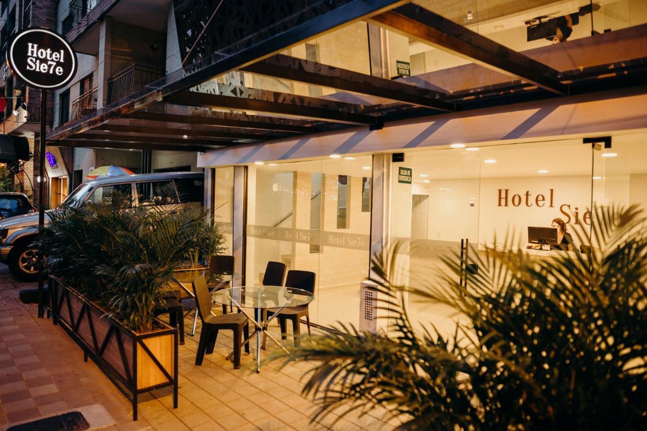 Hotel Sie7E Medellín Exterior foto