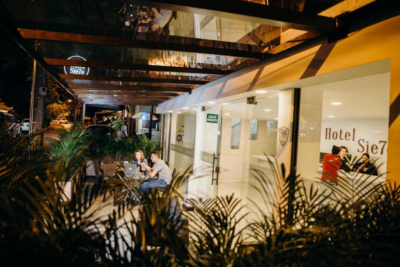 Hotel Sie7E Medellín Exterior foto